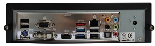 SNOGARD Power-Spezial Mini Slim PC UltraSilent (lautlos) mit Intel Core i3-6100T 2x 3,2Ghz, 8GB DDR3 1600 RAM, 240GB Sata3 SSD, Intel HD 530 Grafik (HDMI+DVI + VGA), LAN, Sound, Windows 10 ready - 5