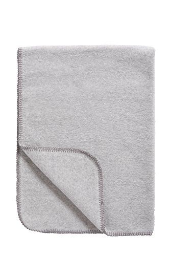 Meyco Baby Blanket 100% Cotton (75 x 100 cm, Grey)