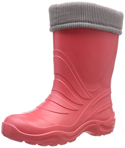 Lemigo Botas de Agua Termix 861 (Rosa/Gris, 26/27)