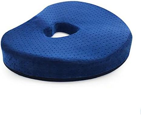 XUAN Seat Cushion Memory Foam Comfort For Office Chairs Recliner Wheelchair Car For Lower Back Pain Tailbone Injury Sciatica Hemorrhoid , b