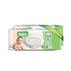 Huggies Cucumber and Aloe Thick Baby Wipes, 80s Pack Combo of 2 Packs (White)