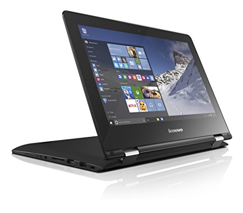 Lenovo Yoga 300 11 6 inch Convertible Touchscreen Notebook  Intel Celeron N2940  2 GB RAM  32 GB eMMC  WLAN  Bluetooth  Camera  Integrated Graphics  W