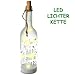 Produktbild alles-meine.de GmbH 3 Stück _ LICHT Dekoflaschen - je 10 Stück LED -  More Than The Stars  - Flasche mit Licht - Batterie betrieben - Dekolicht - Weihnachten / Sommer & Winter ..
