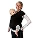 Yuda Baby Sling Wrap Stretchy Wrap Carrier (Black)