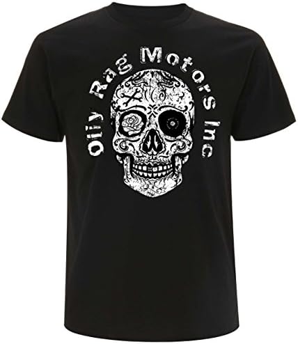 Oily Rag Motors Inc Skull T Shirt