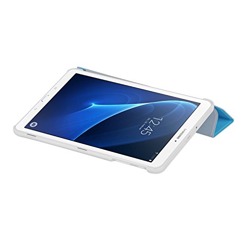 IVSO Ultra Schlank Ständer Slim Leder zubehör Schutzhülle für Samsung GALAXY Tab A (2016) 17.8cm (7 Zoll) Tablet-PC perfekt geeignet (Für Samsung GALAXY Tab A 7.0, Blau) - 5