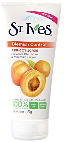 St. Ives, Swiss Formula, medicated apricot scrub, blemish and blackhead control - 6 Oz