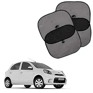 Car Window Sun Protected Sunshade for Nissan Micra Active (Set of 4)