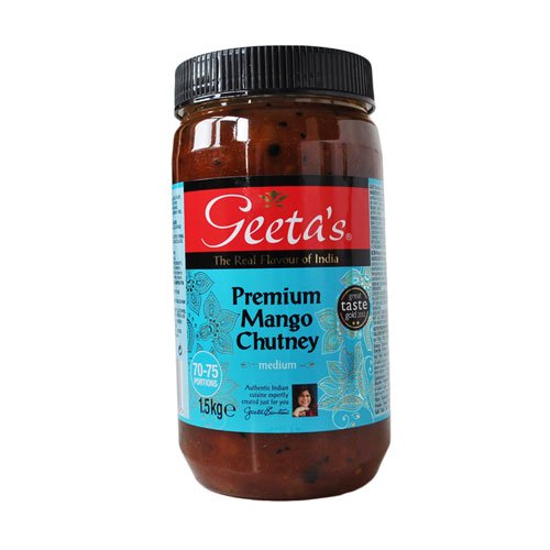 Preisvergleich Produktbild Geeta Mango-CHUTNEY (1,5kg)