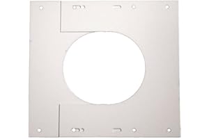 LAOSEP Plaque de finition TEN - Pour conduit diamètre 80/125