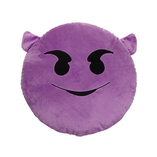 Emoticon Emoji Deko Kissen XXL – ca. 35×35 cm, Version:Affe (sieht nichts) - 9