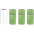VazzLox Lint Roller for Clothes 240 Sheets (4 Rolls, 60 Sheets/Rolls) Lint Remover for Clothes Easy Tear Sheets Clothes Roller Cleaner Fabric Shaver for Lint, Pet Hair, Dust