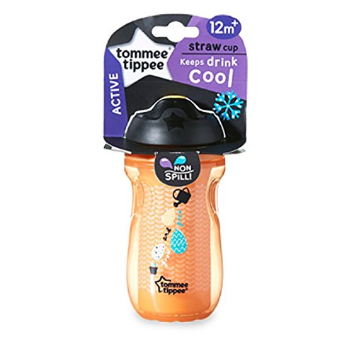 Tommee Tippee Active Straw Cup 12m+ (Choice of Colour) (Orange)