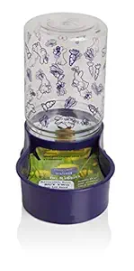 Lixit Feeder or Waterer for Rabbits, 2 in 1, BPA Free