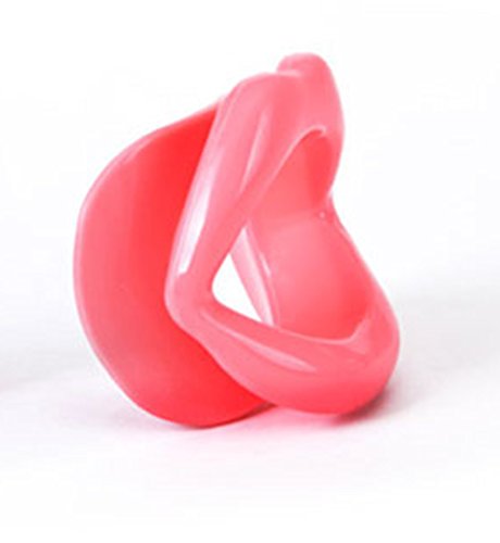 KRY Lächeln-Trainer-Geschlechts-Spielwaren-Mund-Knebel für Frauen 2pcs / Pack Oral-Geschlechts-Stecker-erwachsene Spiele Versorgungsmaterialien Femal Mund-Stecker-Geschlechts-Spielwaren für Paare (Rosa) - 3