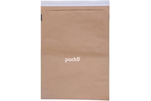 Pack8 Neo Paper Courier Bags Flap with Self-Adhesive Tape (10" x 12") | Paper Pouch Bags for Packing & Shipping | Pack of 50