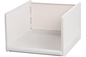 Mdurian Stapelbare Regal Kleiderschrank Organizer Schubladenbox Teiler Kleideraufbewahrungskorbhalter Schrank-Organizer für Kleidung Küchen Schlafzimmer