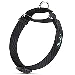 Dazzber-Nylon-Martingale-Collari-per-Cani-Regolabile-Durevole-No-Fuga-Facile-Camminare-Colore-Solido-Collare-per-Cani-Taglia-GrandeMedia-Piccola