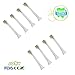Produktbild Sohv® Ersatz Aufsteckbürsten, Kompatibel Mit Philips Sonicare HX6074/05/07/16/26(HX6072) DiamondClean Aufsteckbürsten Mini,Standard,8 Stück(2er-Pack)[4,8,12,16,20 Stück Verfügbar],weiß.