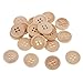 Produktbild perfk 22 Stück Rund Holzknöpfe, Holz Knöpfe, Bunte Holzknöpfe, Kleine Holzknopf zum Nähen Scrapbooking und DIY Craft