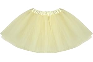 MUNDDY - Tutu Elastico Tul 3 Capas 40 CM de Longitud para Adulta Distintas Colores Falda Disfraz Ballet (Envio 48-72h con Seguimiento Desde Madrid)