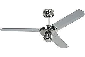 ‎WESTINGHOUSE Westinghouse Lighting 7826340 Deckenventilator Industrial mit drei Flügeln in Chrom