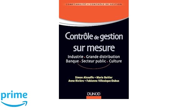 Amazonfr Contrôle De Gestion Sur Mesure Industrie - 
