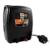 Dispositif de clôture électrique Ellofence M60 - Extrêmement silencieux - Pour garder les chevaux et les animaux domestiques - 230 V