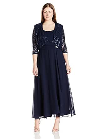 plus size sequin 2 piece