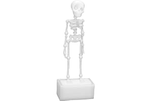 OPPWONG Skeleton Fish Tank Bubbler, Unik Animerad Akvariedekoration