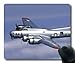 Produktbild Vintage Flugzeuge, Bequeme Mausunterlage, Straßenkämpfercontroller, Mausunterlage mit genähten Rändern