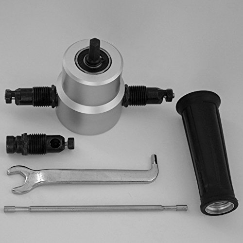 Blechnibbler Blechknabber Vorsatz für Bohrmaschinen und Akku-Schrauber Nibbler - 3