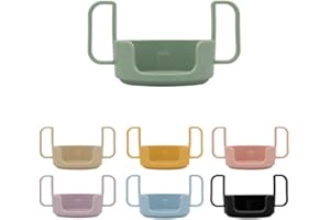 Design Letters Poignée pour Tasse Apprentissage Bebe | Poignée pour Gobelet Enfant Design au Danemark | Poignée Lave-vaisselle/Drop Safe | Poignée Verre Enfant Parfait comme Cadeau