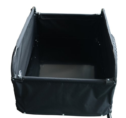 Homcom® Transportanhänger Lastenanhänger Fahrrad Anhänge Lasten-Fahrradanhänger CargoTrailer - 6