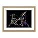Produktbild Painting Illustration Colourful Drum Kit Music Large Art Print Poster Wall Decor 18x24 inch Supplied Ready To Hang With Included Mount Brackets Malerei Bunt Musik Große Kunst Wand Deko
