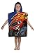 Produktbild Offizielles Cartoon Charakter Kinder Kapuzen Poncho Badetuch Disney Princess Paw Patrol Peppa Bad/Strand/Handtücher Baby Kleinkind Kinder Handtuch 50 cm (H) X 115 cm, 100 % Baumwolle, Blaze & Monster, 50cm (H) x 115cm (W)