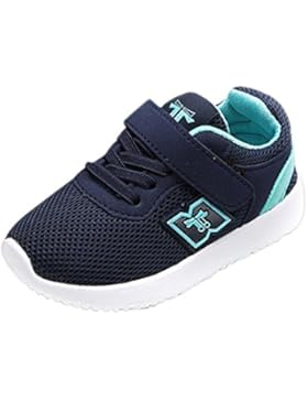 IMJONO Baby Mädchen Jungen Lauflernschuhe Neugeborene Schuhe Sneaker Leder