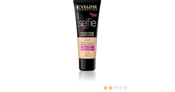eveline cosmetics selfie time foundation & concealer