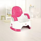 Mattel Fisher-Price CGY50 Komfort Töpfchen mit bequemer hoher Rückenlehne und Ablage für die Arme, pink - 8