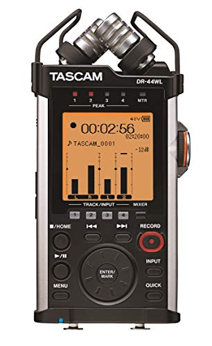 Tascam DR-44WL - Grabadora de mano de 4 pistas con funcionalidad Wi-Fi