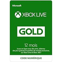 Abonnement Xbox Live Gold 12 mois [Code Digital - Xbox Live]