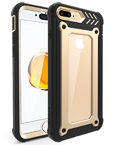 Funda iPhone 8 Plus iPhone 7 Plus ZUSLAB Heavy Duty Doble Capa Cuerpo Completo Anti-Golpes Escabroso H brido Carcasa para iPhone 8 Plus iPhone 7 Plus Armor Shield Dorado reviews Funda iPhone 8 Plus iPhone 7 Plus ZUSLAB Heavy Duty Doble Capa Cuerpo Completo Anti-Golpes Escabroso H brido Carcasa para iPhone 8 Plus iPhone 7 Plus Armor Shield Dorado