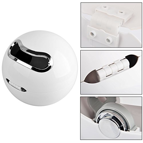 iTECHOR Wasserdicht Toilettenpapierhalter, WC-Rollenhalter, Klopapierhalter WC-Garnitur Basic - 4