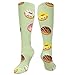 Produktbild ouyjian Roast Doughnut Knee High Socks Cotton Long Knee-high Stockings(50 Full Print)