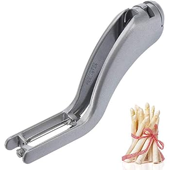 Éplucheur Pour Asperges Et Légumes-tiges Lurch 10097 Flint - Plastique Et Acier Inoxydable, Gris