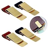 Diese Lederhalter-Clipschlaufe kann für Notizbücher, Bücher, Zwischenablage, Zeitschriften, Kalender und Planer und Skizzenbücher verwendet werden. Es kann auch als Lesezeichen oder Pager-Markierung dienen. Machen Sie Ihr Notebook luxuriöser und einfacher zu schreiben und zu zeichnen mit Ihrem bevorzugten Stift