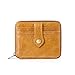 Produktbild SCSY-Geldbörsen Mens Wallet Zipper Herren Geldbörsen Leder Multifunktions Herren Slim Wallet Coin Purse Feature Kartenpaket for Urlaubsreisen (Color : Brown, Size : S)