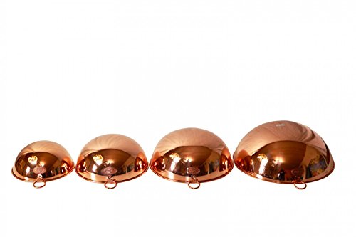 ‚CopperGarden®‘ Rührschüssel aus Kupfer – 24 cm Durchmesser – spezielle Kupferschüssel zum Rühren - 5