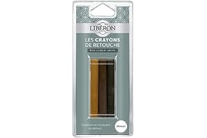 Libéron Crayon de retouche - Réparation bois, Merisier, 30mL