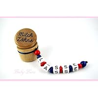 Zahndose Milchzahndose mit Name